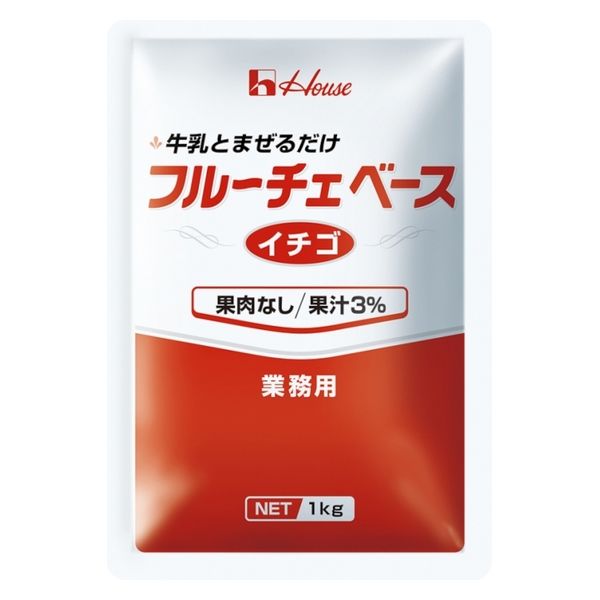 ハウス食品 業務用フルーチェ ベース イチゴ 1kg