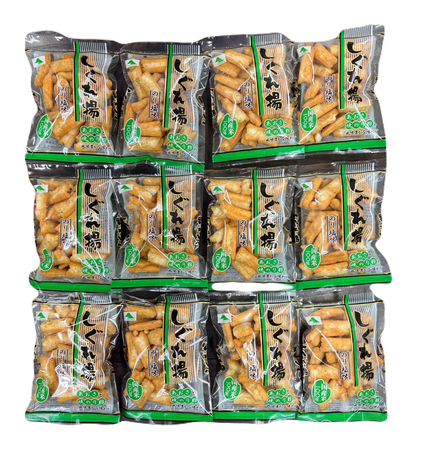 山中食品 しぐれ揚げ のり塩味 100g×12