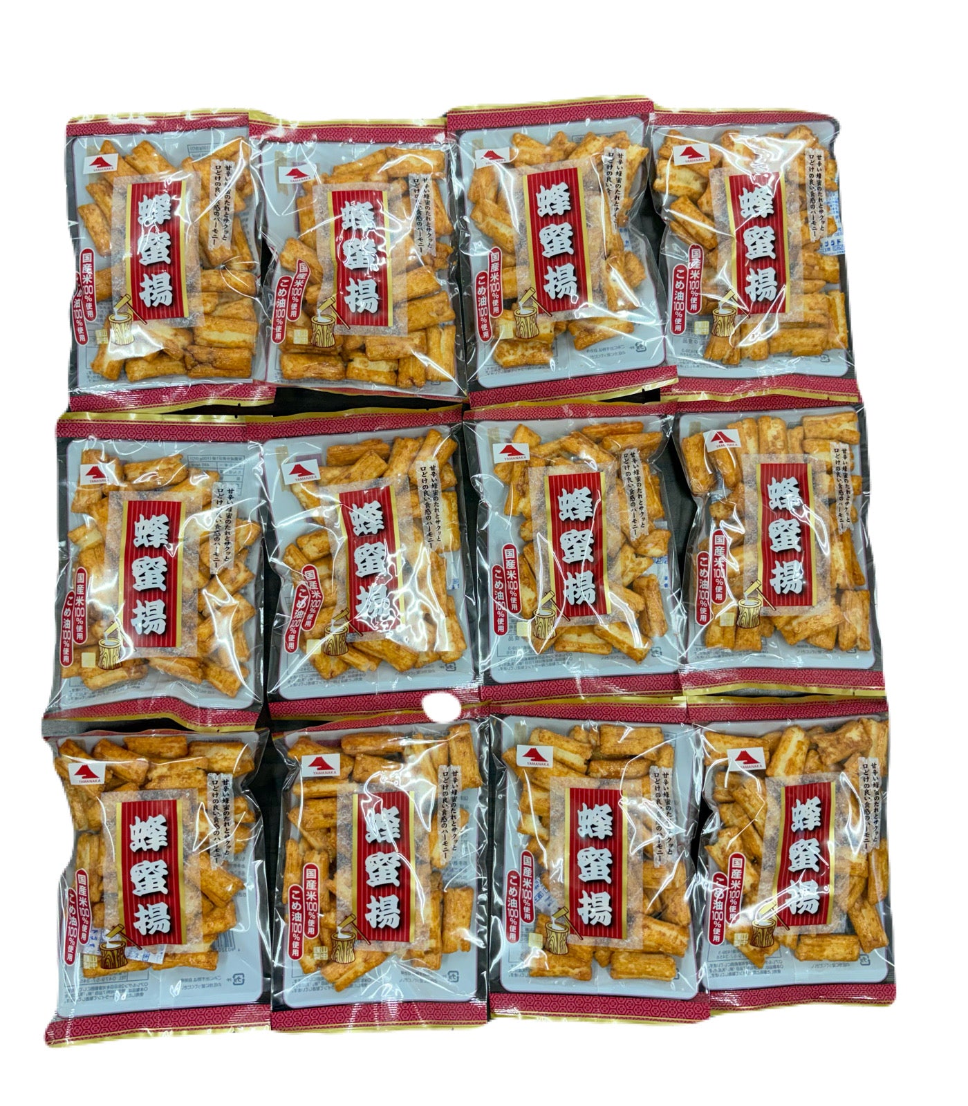 山中食品 蜂蜜揚 100g×12袋