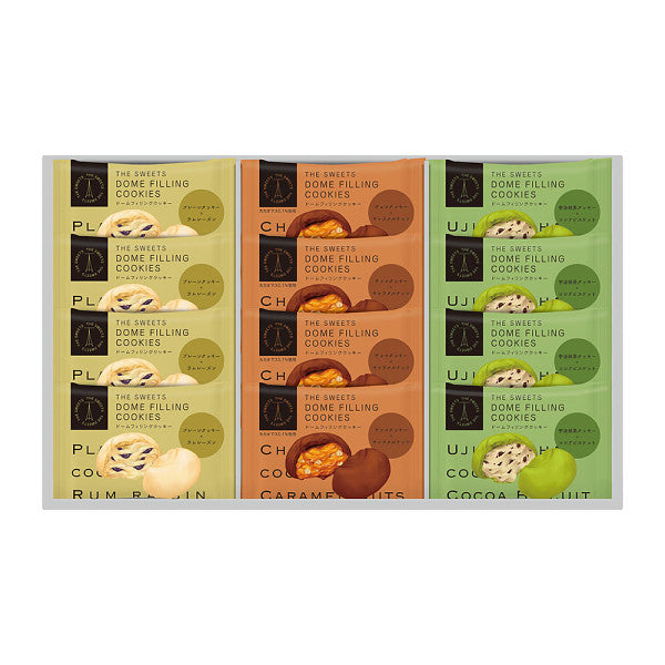 ザ・スウィーツ　ドームフィリングクッキー（12個）【ギフト包装済】 御中元 御歳暮 お祝い 手土産 内祝い お返し 香典返し 御供