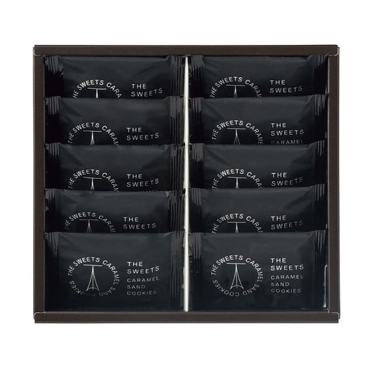 ザ・スウィーツ キャラメルサンドクッキー（10個）≪オリジナル≫【ギフト包装済】手土産 お返し お中元 お歳暮 内祝い お祝い 回忌法要 プレゼント