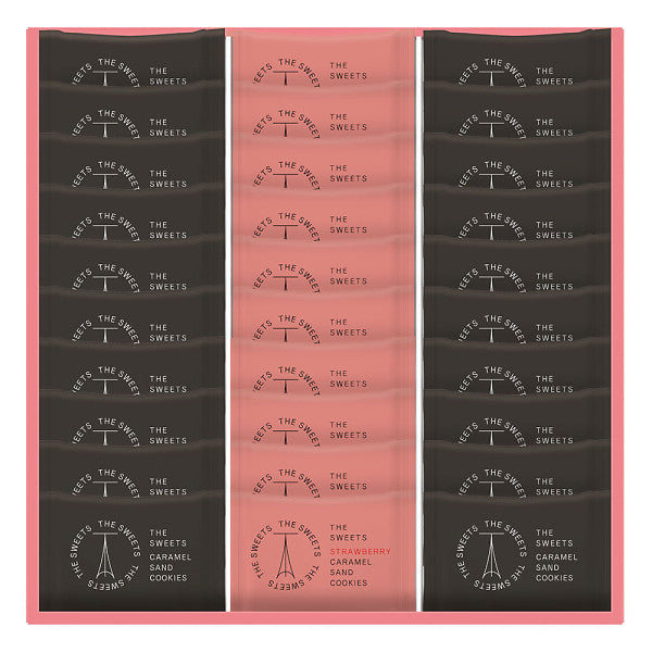 ザ・スウィーツ　キャラメルサンドクッキー ≪オリジナル＆苺≫（30個）【ギフト包装済】手土産　お返し　内祝い　お祝い　回忌法要　法事　贈り物　プレゼント