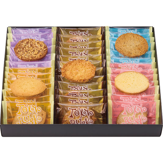 東京ラスク　ミックス（38枚）【ギフト包装済】 御中元 御歳暮 お祝い 手土産 内祝い お返し 香典返し 御供