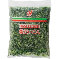 [冷凍]ニチレイ そのまま使える葉だいこん 500g ×5袋