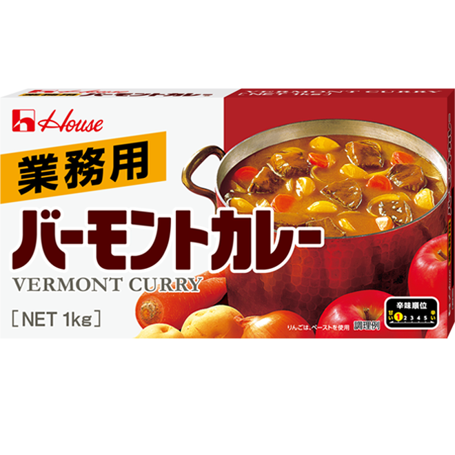 ハウス　バーモントカレー　業務用　1kg