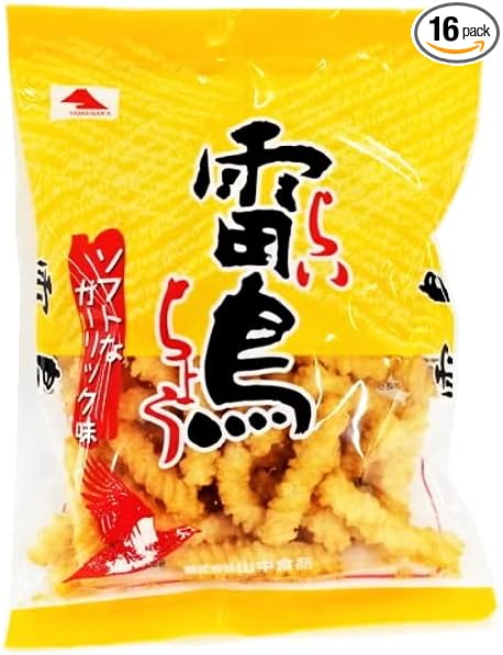 山中食品 雷鳥 ガーリック味 82g×16入