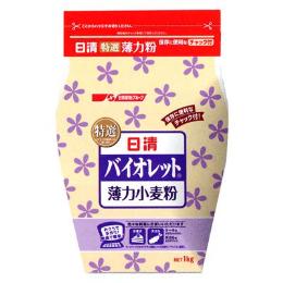 薄力小麦粉　バイオレット 1kg /日清製粉(2袋)