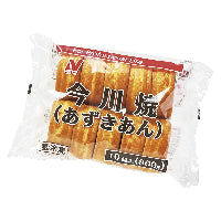 [冷凍]ニチレイ ＦＱ今川焼（あずきあん） 10個入(800g) ×2袋