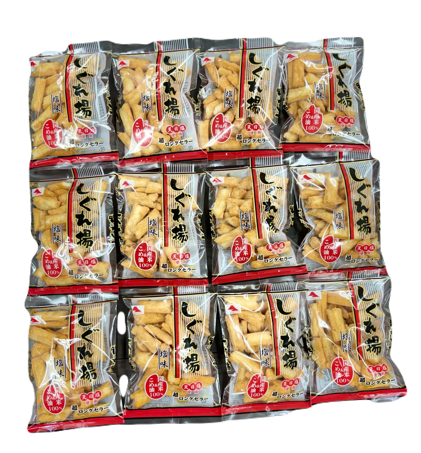 山中食品 しぐれ揚 塩味 100g×12入
