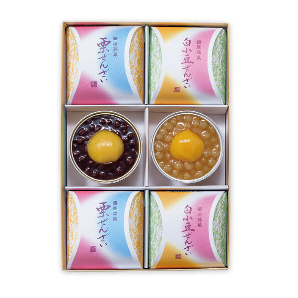 【銀座鈴屋】ぜんざい詰合せ(６個入) 　《包装済》　和菓子 ギフト 贈答品 お取り寄せ　敬老の日
