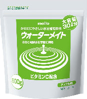 ウォーターメイト アップル 粉末タイプ 600g　大容量30ℓ分　からだにやさしい水分補給飲料