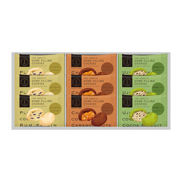 ザ・スウィーツ　ドームフィリングクッキー（9個）【ギフト包装済】 御中元 御歳暮 お祝い 手土産 内祝い お返し 香典返し 御供