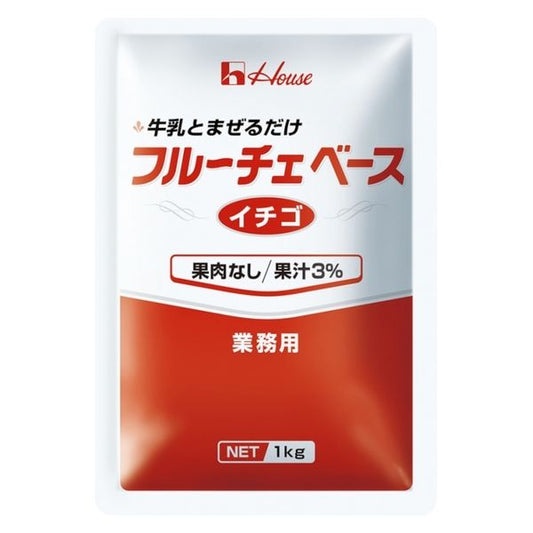 ハウス食品 業務用フルーチェ　ベース　 イチゴ 1kg