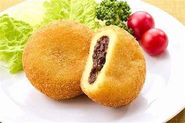 ちぬや【もちもっちポテト(カレー味)】（冷凍）/800g (10個入)