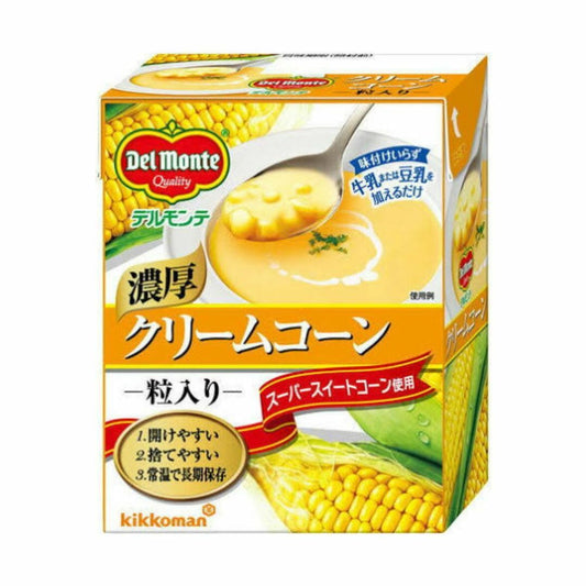 デルモンテ クリームコーン 粒入り 380g パック×6個 遺伝子組み換え原料不使用