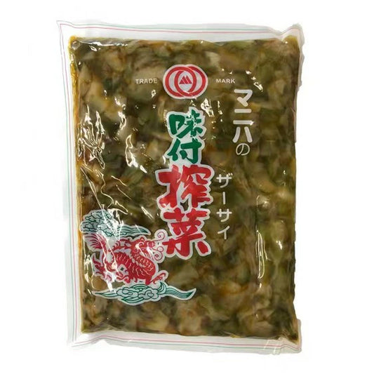 マニハ しょうゆ漬（刻み） 味付ザーサイ 1kg×15個
