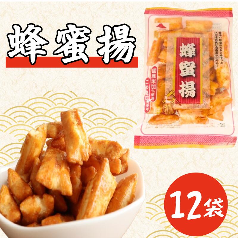 山中食品 蜂蜜揚 100g×12袋